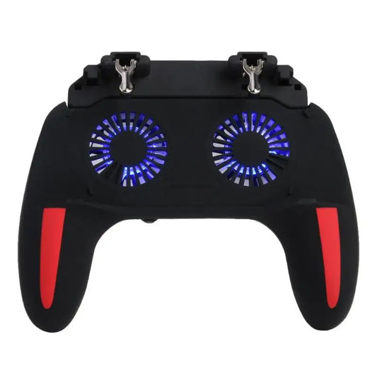 Pro Gaming Gamepad Dual Cooling Fan Enhanced Controls Ergonomic Grip For Cell Phone Bluetooth Devices