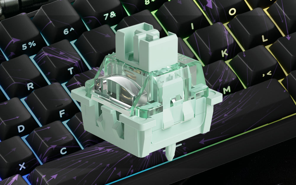 Akko MonsGeek FUN60 60% Mechanical Gaming Keyboard – Magnetic Switch, 8K ARGB