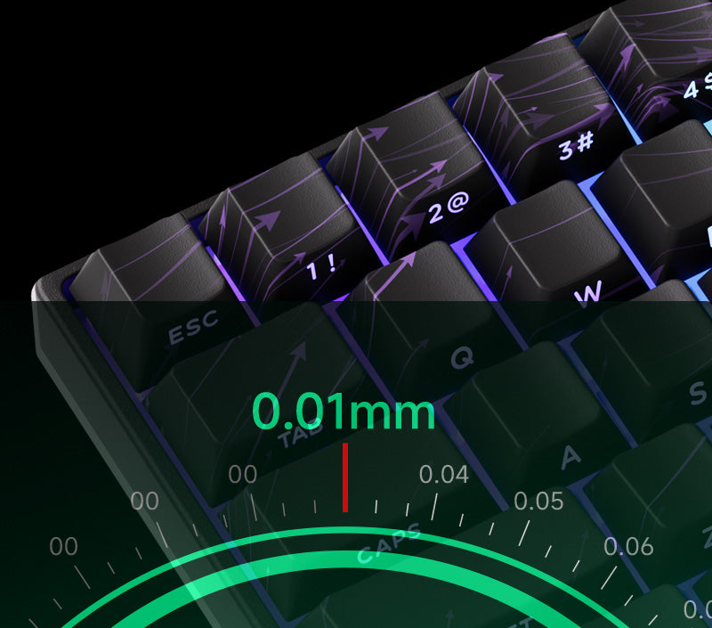 Akko MonsGeek FUN60 60% Mechanical Gaming Keyboard – Magnetic Switch, 8K ARGB
