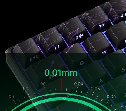 Akko MonsGeek FUN60 60% Mechanical Gaming Keyboard – Magnetic Switch, 8K ARGB