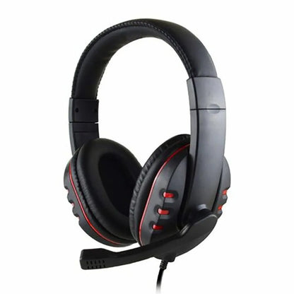 3.5mm Wired Gaming Headset – Earphones with Mic for PS4 & PC