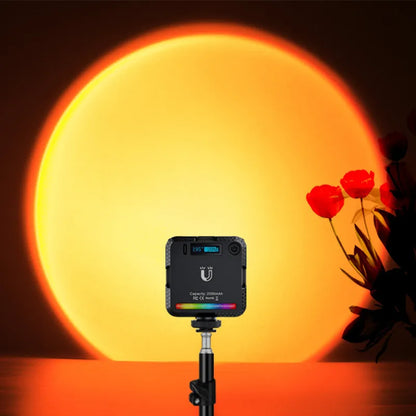 RGB LED Video Light – Magnetic Self-Lighting for Photography & Live Streaming