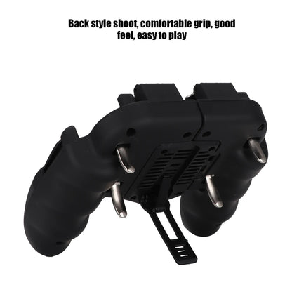 Mobile Gaming Handle Gamepad for phones 4.7-7.0inch Game Controller Heat Dissipation Gamepad Power Handle with Cooling Fan