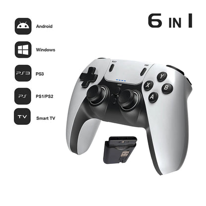 Wireless Gaming Controller – Compatible with PS1/PS2/PS3, PC & Android