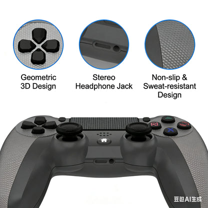 Wireless PS4 Controller V2 – LED Game Joystick for PlayStation 4