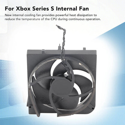 Game Built in Fan Game Internal Fan 4 Pin Power Connection Quick Heat Dissipation Replacement for Xbox Series S Game Controller