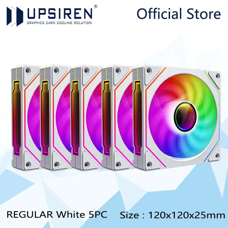 UPSIREN UF-1 PRISM 4 PRO 120mm ARGB PWM Cooling Fan