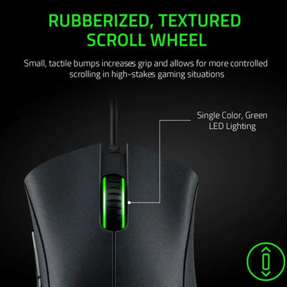 Razer DeathAdder Essential Wired Gaming Mouse – 6400 DPI, 5 Buttons