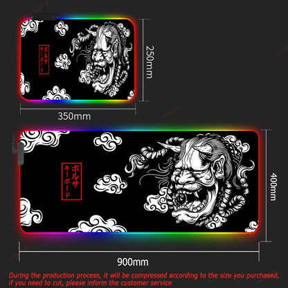RGB DIY XXL Gaming Mouse Pad – Large Backlit Deskmat for PC