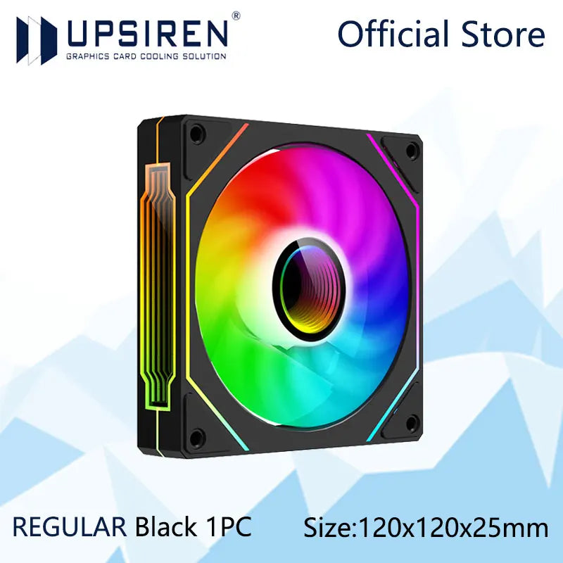 UPSIREN UF-1 PRISM 4 PRO 120mm ARGB PWM Cooling Fan