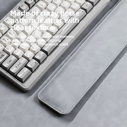 Waterproof PU Desk Mat Set – Large Non-Slip Mouse & Keyboard Pads with Wrist Rest