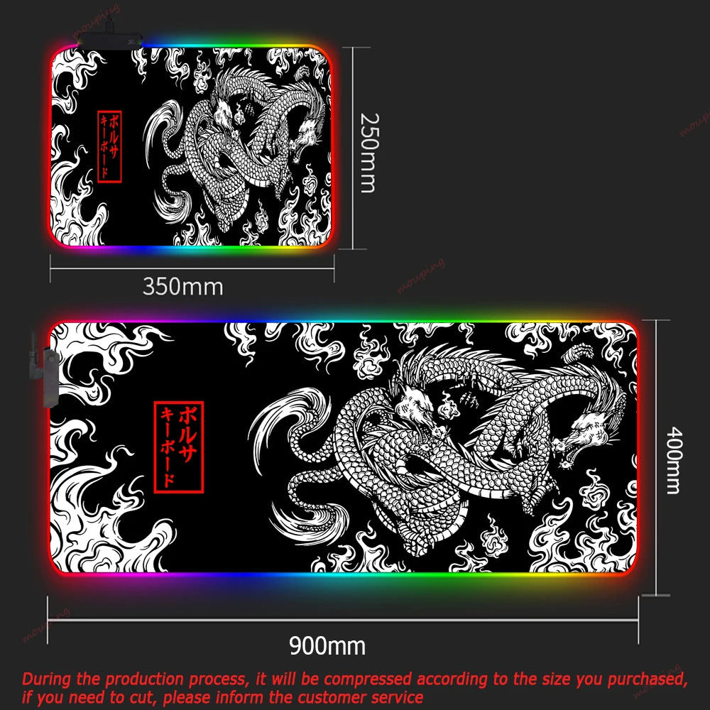 RGB DIY XXL Gaming Mouse Pad – Large Backlit Deskmat for PC