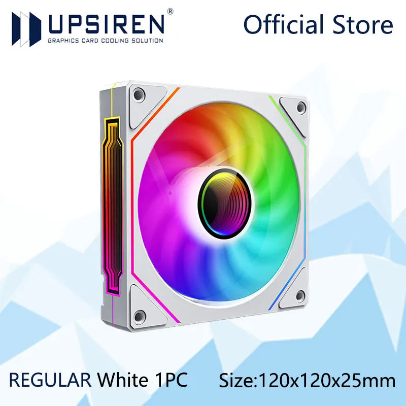 UPSIREN UF-1 PRISM 4 PRO 120mm ARGB PWM Cooling Fan