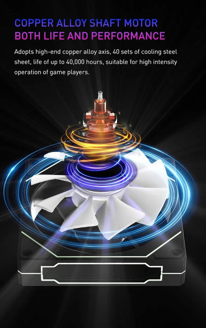 UPSIREN UF-1 PRISM 4 PRO 120mm ARGB PWM Cooling Fan
