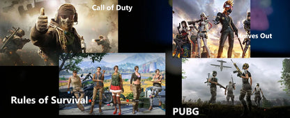 G21 Mobile Phone Game Trigger Gamepad Joystick 6-Finger Aim Shooting L1 R1 Key Button Game Fingertips For PUBG Game Controller