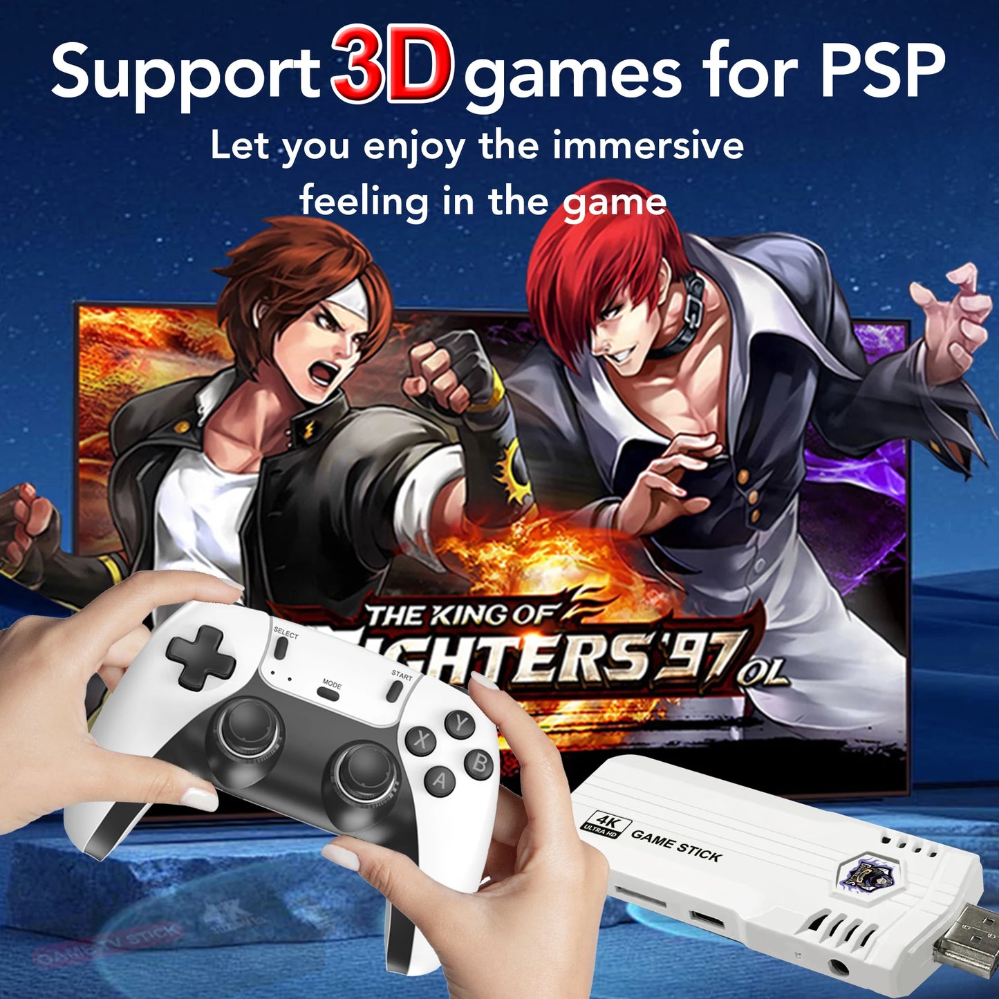 X2L Gaming Console – S905L Quad-Core, 64/128GB, 30,000+ Games (PSP, PS1, Dreamcast, N64)