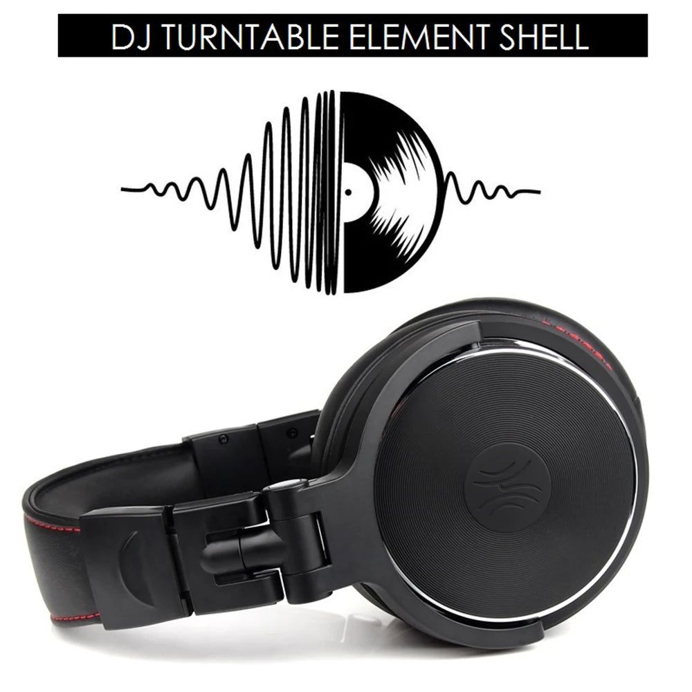 OneOdio Wired Professional Studio Headphones – DJ Over-Ear with Mic, Hi-Res