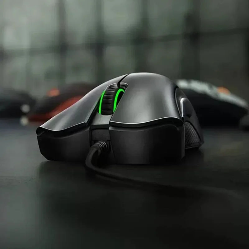 Razer DeathAdder Essential Wired Gaming Mouse – 6400 DPI, 5 Buttons