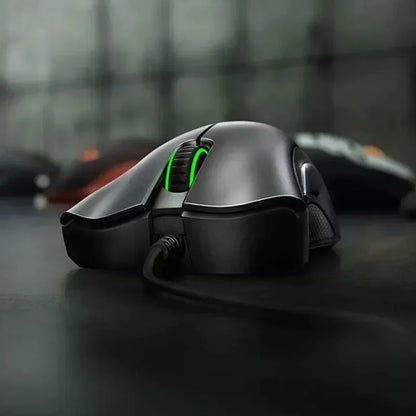 Razer DeathAdder Essential Wired Gaming Mouse – 6400 DPI, 5 Buttons
