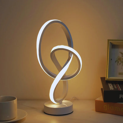 Simple LED Desk Lamp – USB Powered, 3-Color Adjustable Brightness for Home & Office