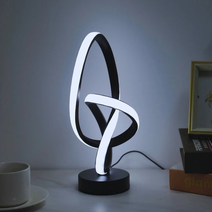 Simple LED Desk Lamp – USB Powered, 3-Color Adjustable Brightness for Home & Office