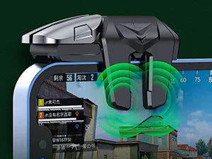G21 Mobile Phone Game Trigger Gamepad Joystick 6-Finger Aim Shooting L1 R1 Key Button Game Fingertips For PUBG Game Controller