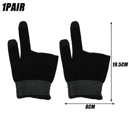 Sweat-Proof Game Gloves Luminous Finger Sleeve Breathable Finger Cots Cover Sensitive Mobile Touch Glove for PUBG Phone Games
