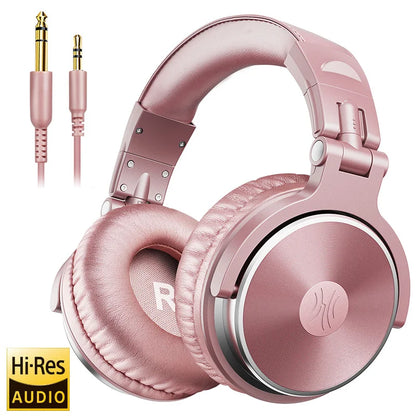 OneOdio Wired Professional Studio Headphones – DJ Over-Ear with Mic, Hi-Res