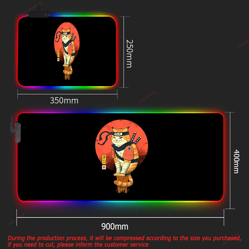 RGB DIY XXL Gaming Mouse Pad – Large Backlit Deskmat for PC