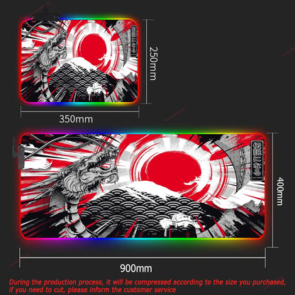 RGB DIY XXL Gaming Mouse Pad – Large Backlit Deskmat for PC