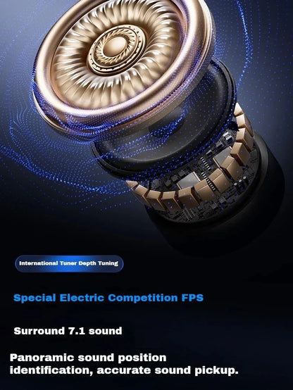 MCHOSE V9 PRO Wireless Gaming Headphones – 3-Mode Noise Reduction with Mic