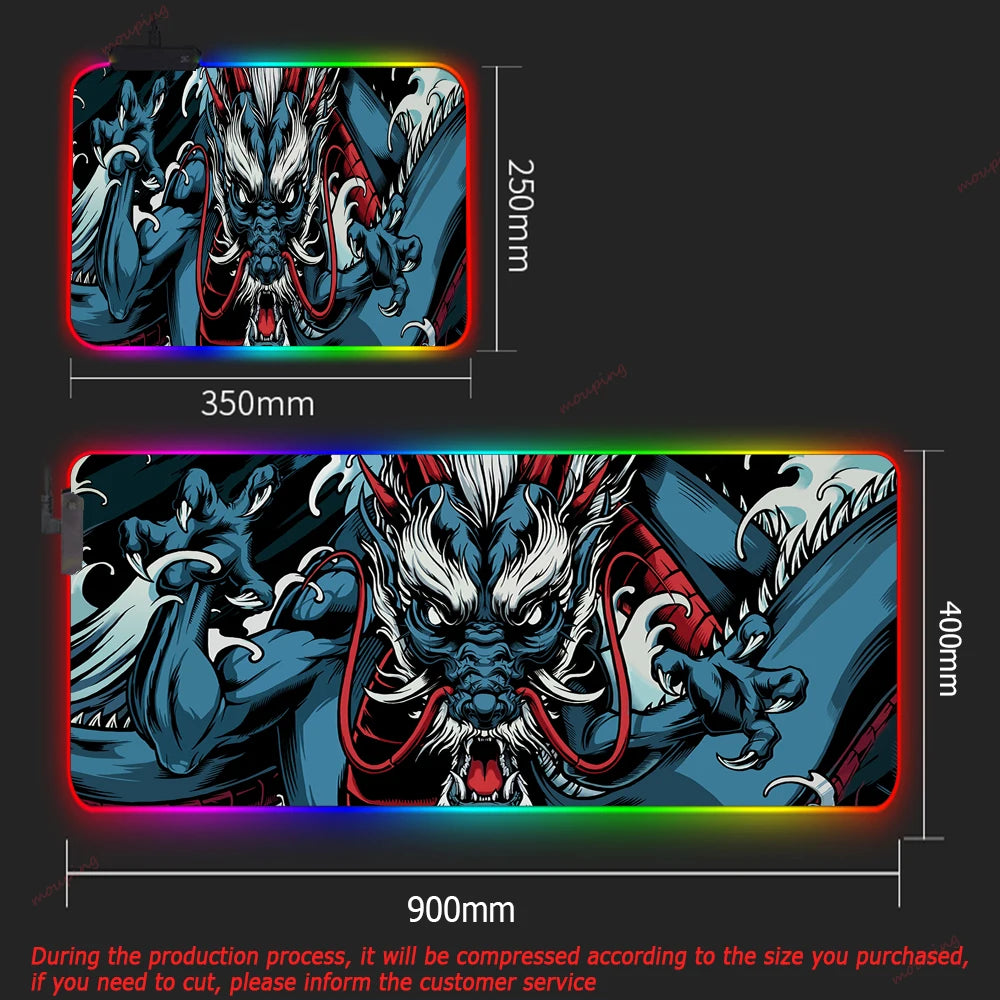 RGB DIY XXL Gaming Mouse Pad – Large Backlit Deskmat for PC
