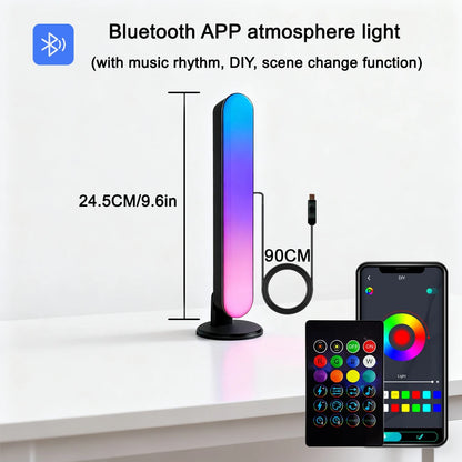 RGB USB LED Light Bar – Color-Changing TV Backlight with Music Sync