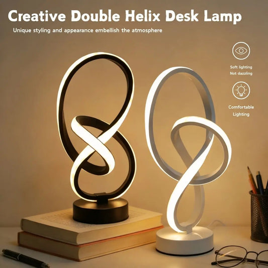 Simple LED Desk Lamp – USB Powered, 3-Color Adjustable Brightness for Home & Office