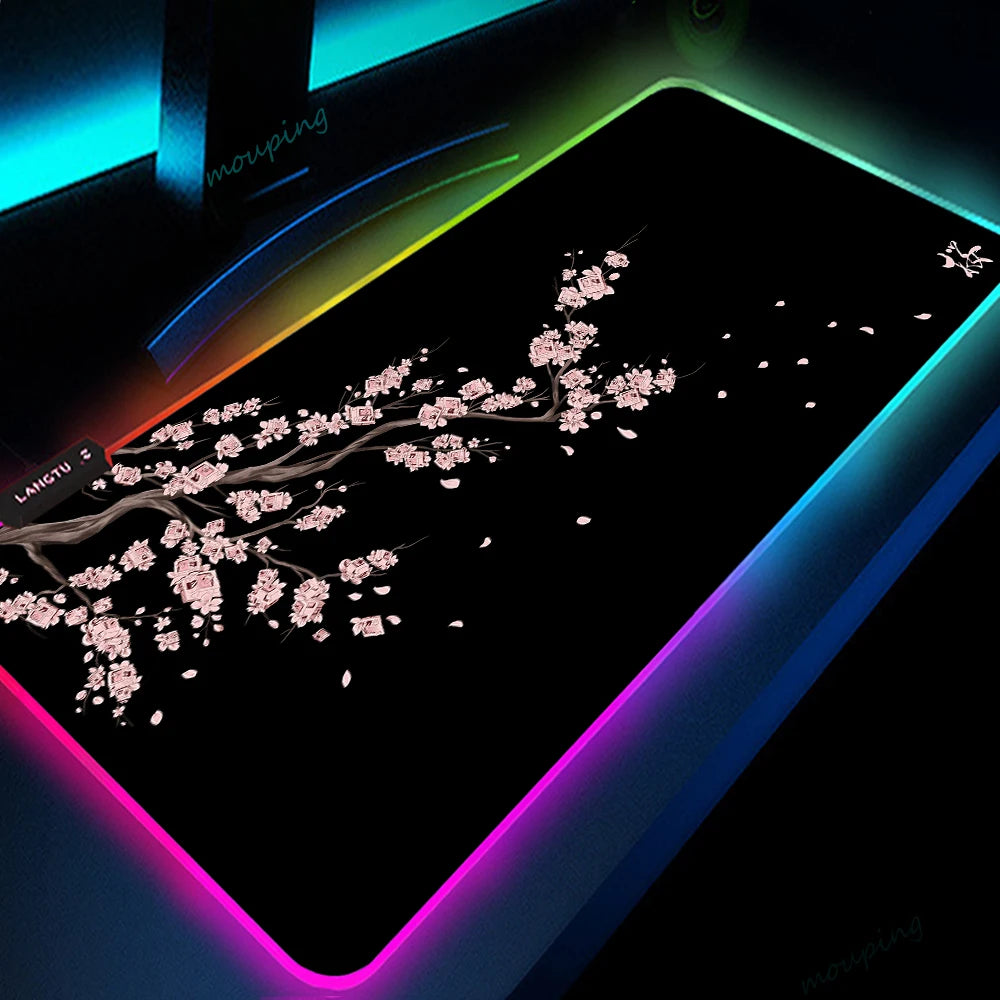 RGB DIY XXL Gaming Mouse Pad – Large Backlit Deskmat for PC