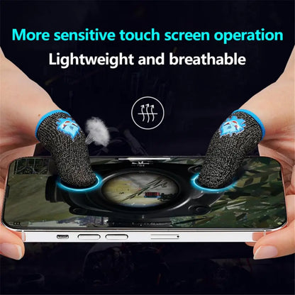 New Mobile Game Touch Screen Finger Sleeve Breathable Gaming Fingertips for PUBG Mobile Game Thumb Gloves 1/2/5/10/20/50 Pairs