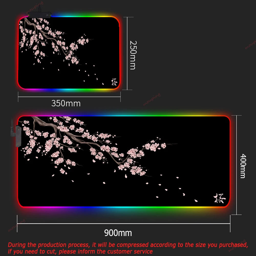 RGB DIY XXL Gaming Mouse Pad – Large Backlit Deskmat for PC