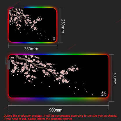 RGB DIY XXL Gaming Mouse Pad – Large Backlit Deskmat for PC