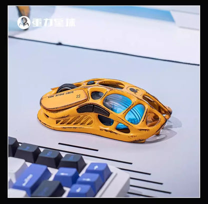 For GravaStar M1 M2 Gaming Mouse Magnesium Alloy Hollow Design Tri-Mode Wireless Wired Custom RGB Mice PC E-Sports Gifts