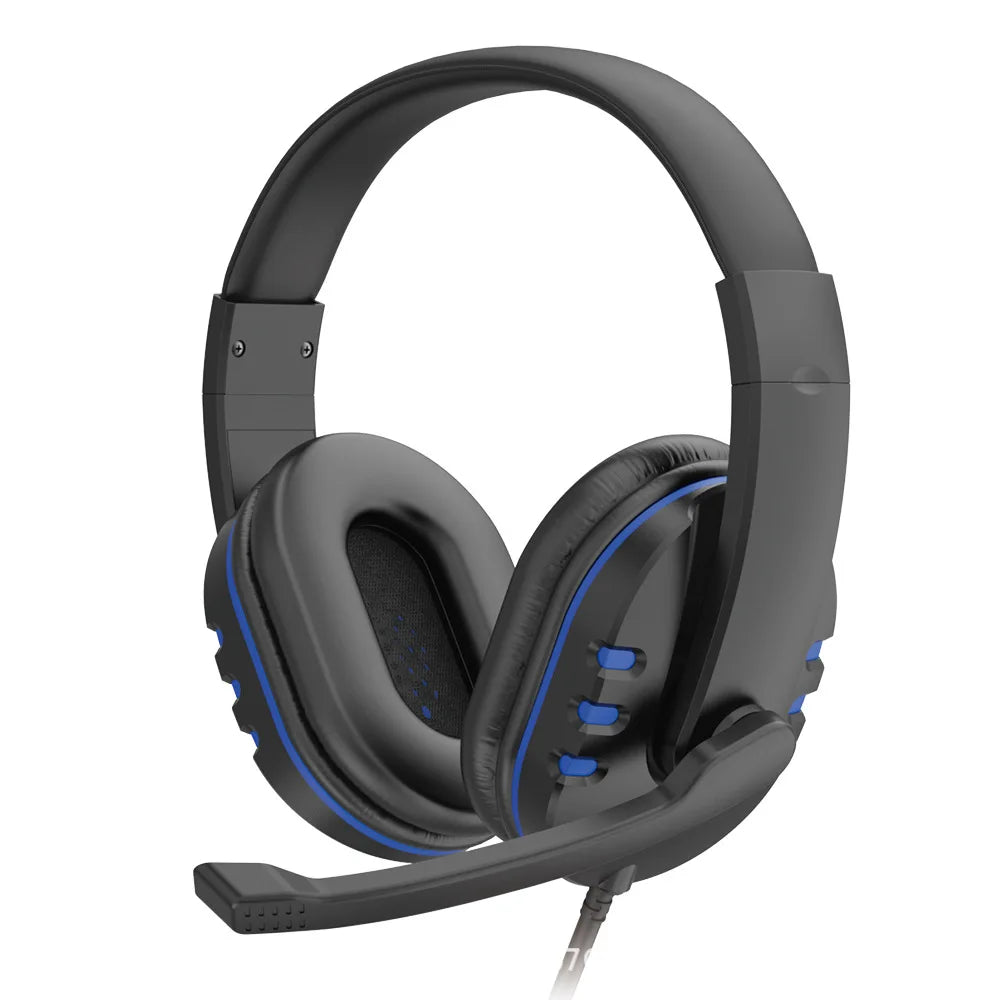 3.5mm Wired Gaming Headset – Earphones with Mic for PS4 & PC