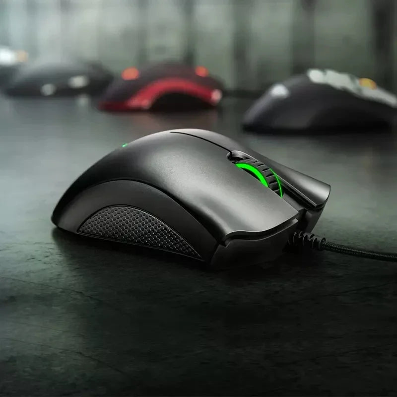 Razer DeathAdder Essential Wired Gaming Mouse – 6400 DPI, 5 Buttons