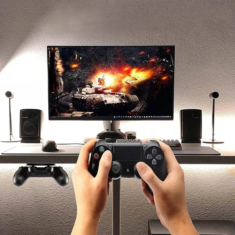 Game Accessories ABS Storage Rack For PS5/PS4 Controller Hanger Hanging Hanger Bracket 1Pcs Storage Stand Gamepad Hook Holder