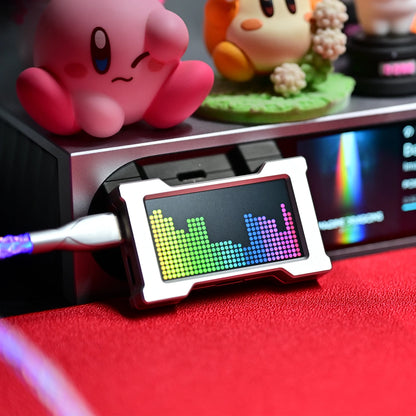 HMLAB ZNEO Gaming USB Hub – 3-Port, 8K Hz, Display Screen