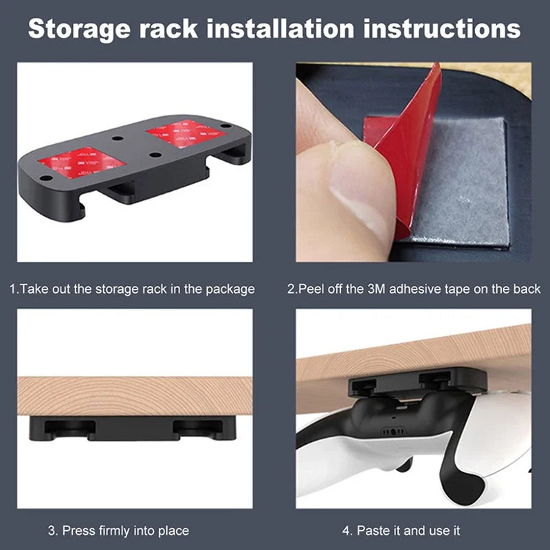Game Accessories ABS Storage Rack For PS5/PS4 Controller Hanger Hanging Hanger Bracket 1Pcs Storage Stand Gamepad Hook Holder