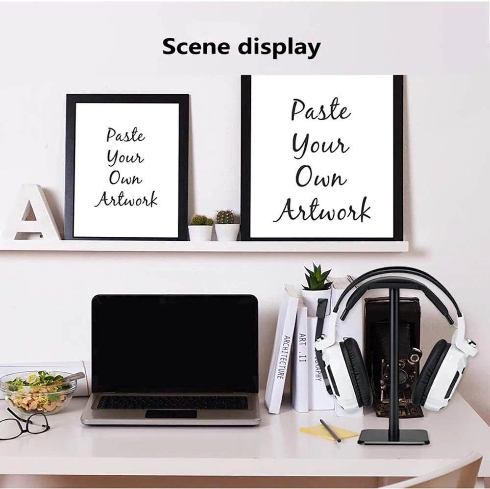 Universal Aluminum Headphone Stand – Flexible Metal Headset Holder