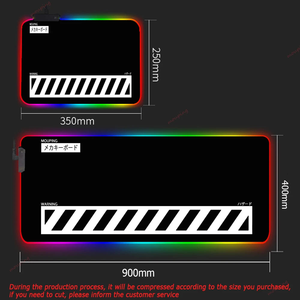 RGB DIY XXL Gaming Mouse Pad – Large Backlit Deskmat for PC