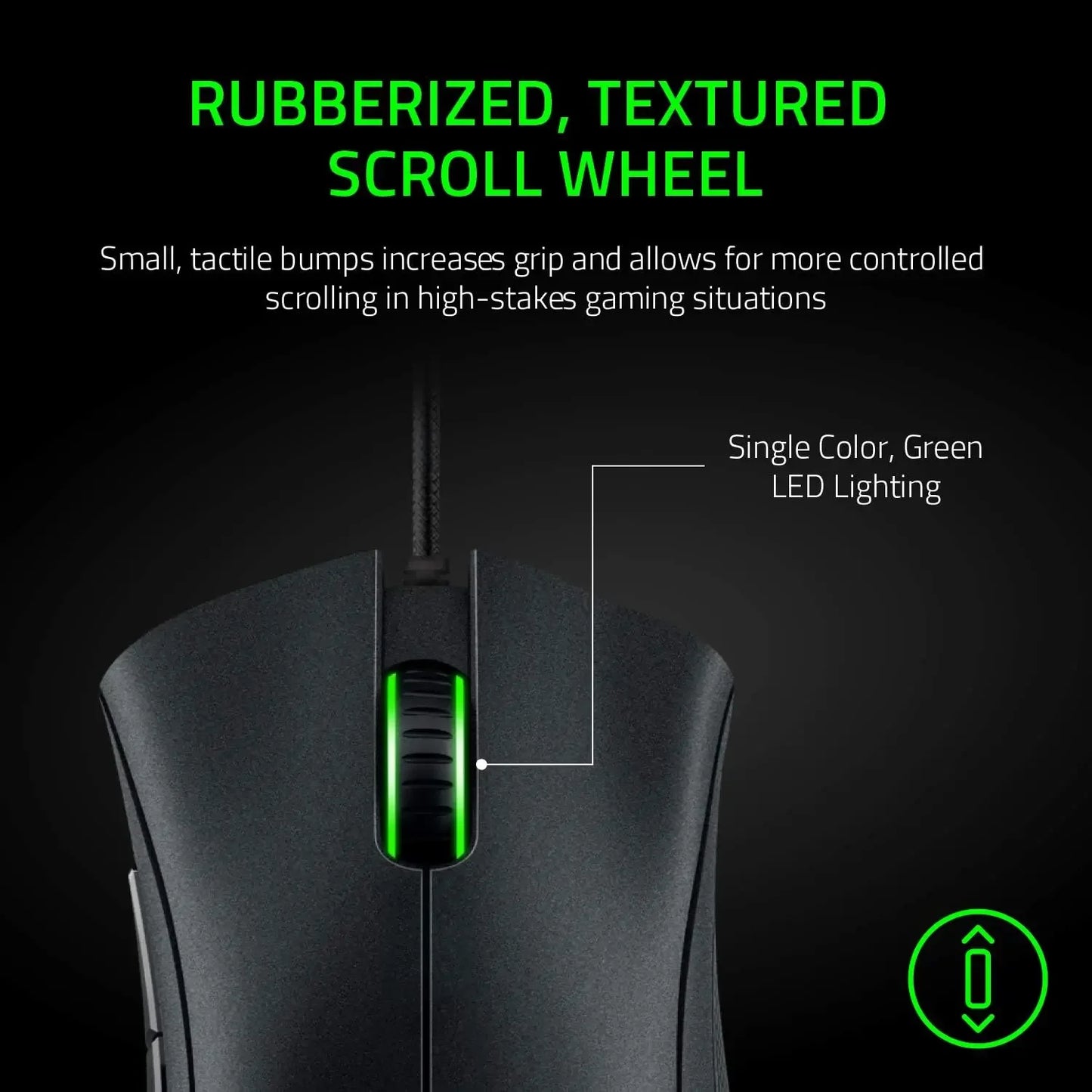 Razer DeathAdder Essential Wired Gaming Mouse – 6400 DPI, 5 Buttons