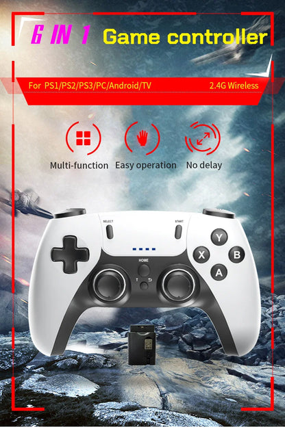 Wireless Gaming Controller – Compatible with PS1/PS2/PS3, PC & Android