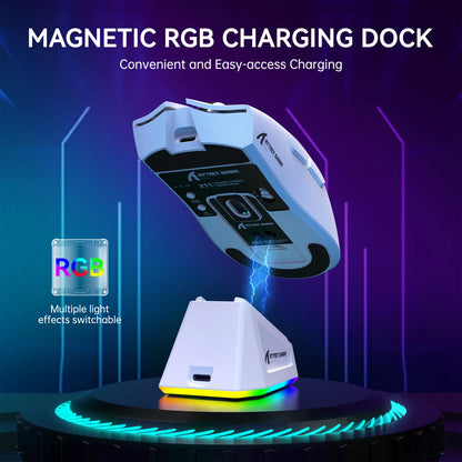 ATTACK SHARK X11 Wireless Gaming Mouse – RGB, 22K DPI, PAW3311 Sensor