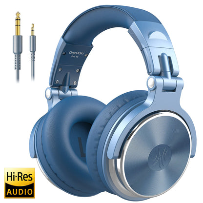 OneOdio Wired Professional Studio Headphones – DJ Over-Ear with Mic, Hi-Res
